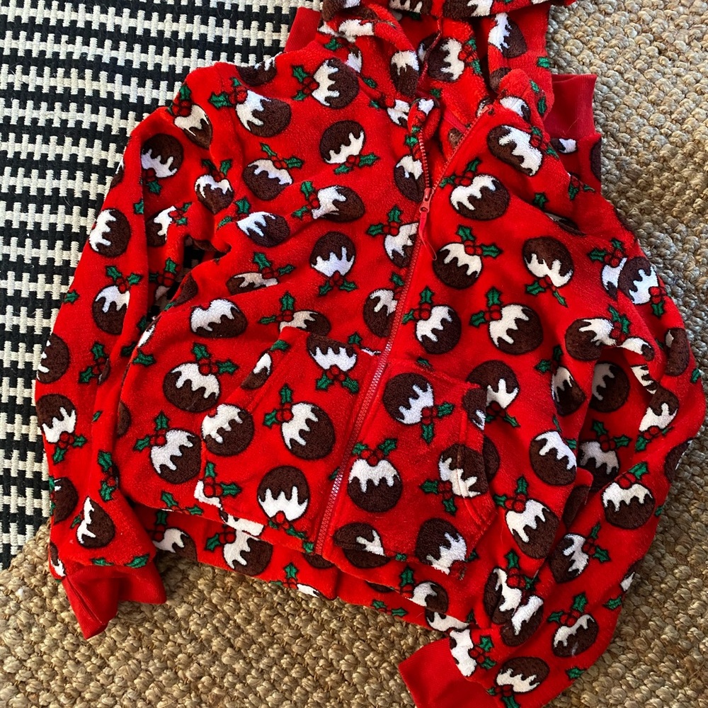 Christmas Pudding Plush Onsie